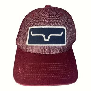 Kimes Ranch Burgundy Colored All Mesh Trucker Hat
